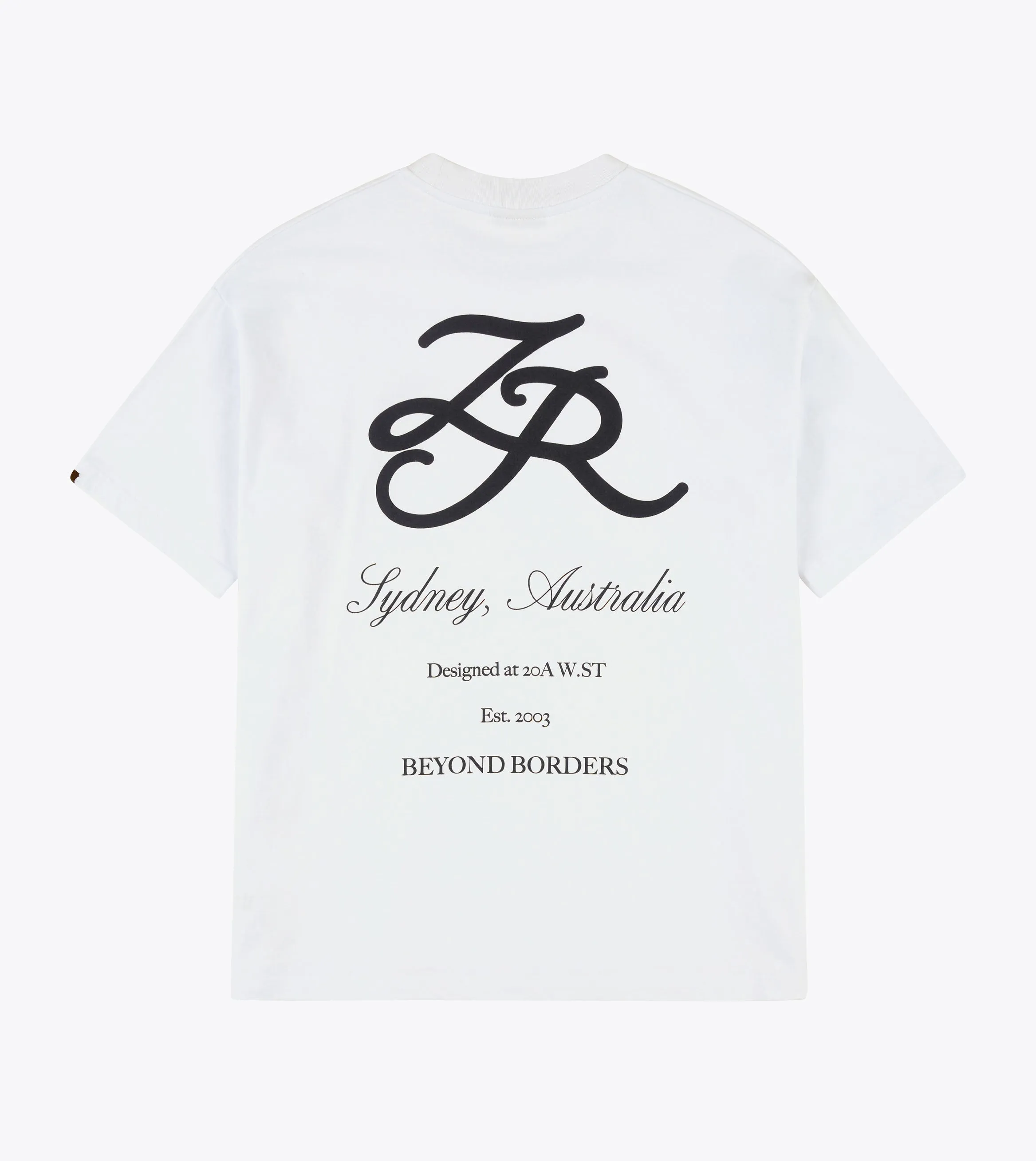 Beyond Borders Box Tee White