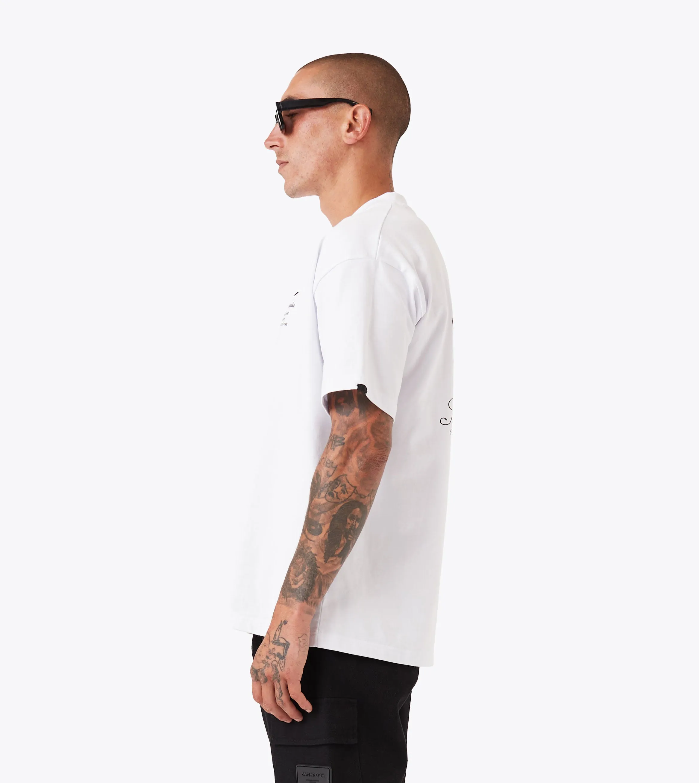 Beyond Borders Box Tee White