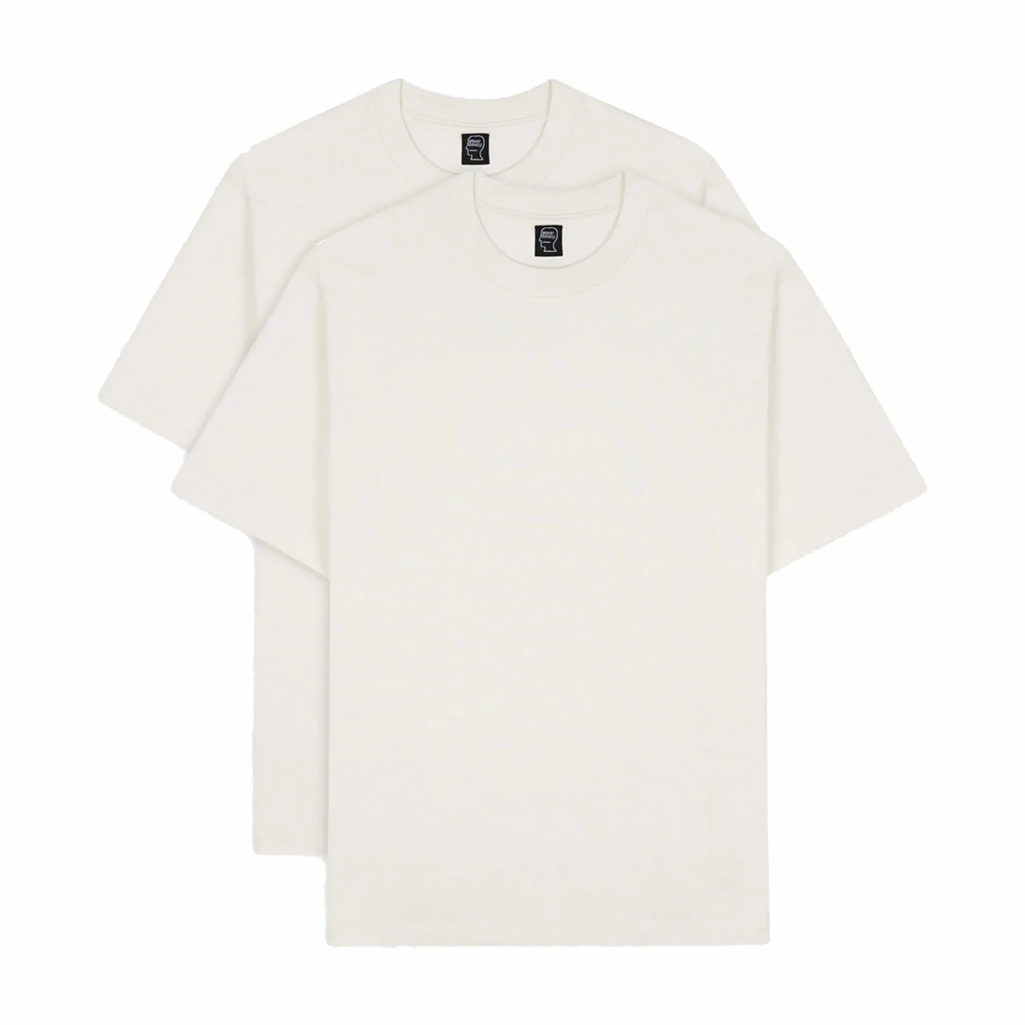 Brain Dead 2 Pack Easy T-Shirt (Natural)