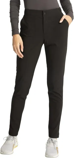 Cherokee Statement Women Scrubs Pant Zip Front Fly Tapered Leg CK270