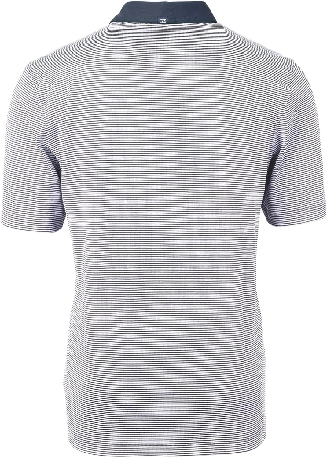 Cutter & Buck Virtue Eco Pique Micro Stripe Recycled Mens Polo