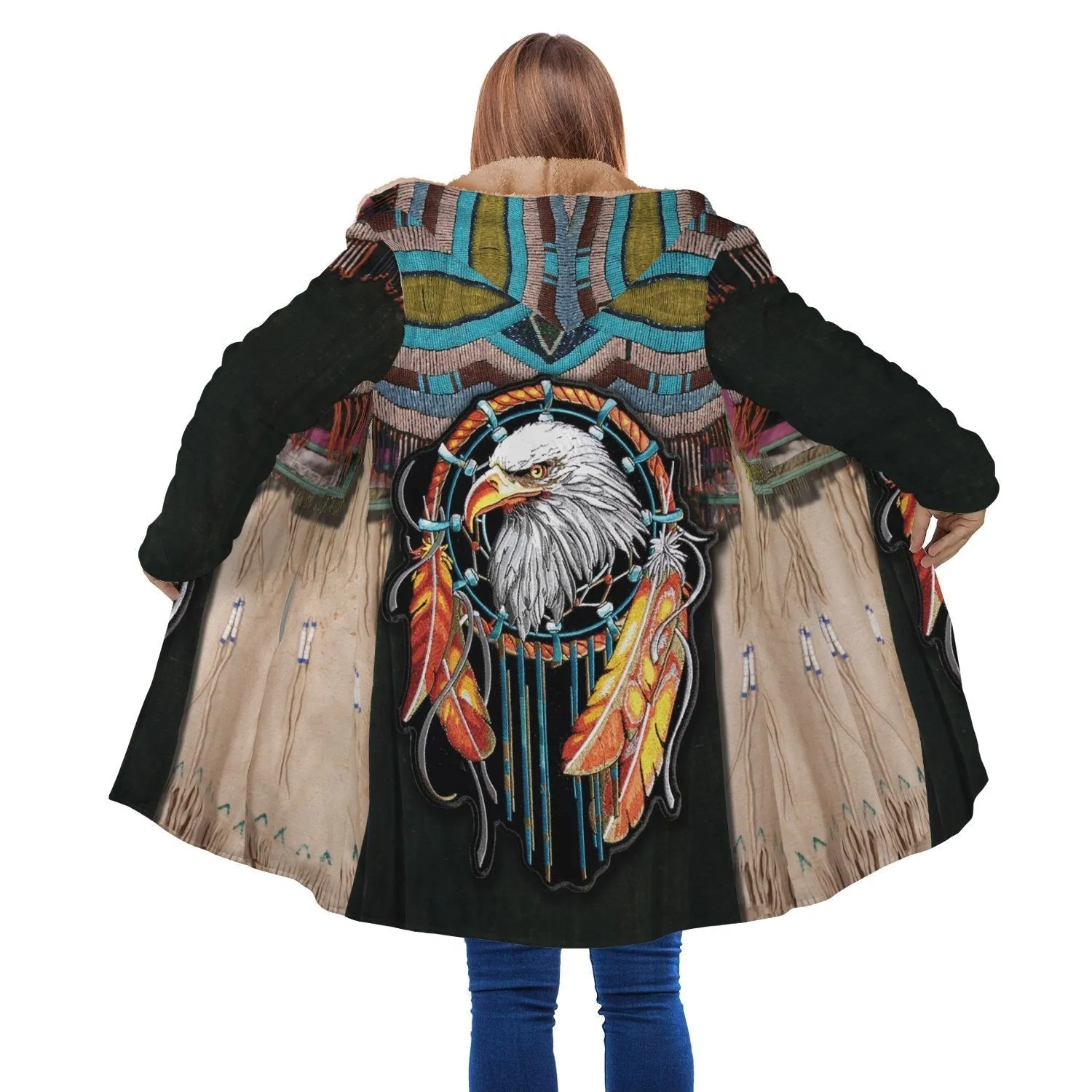 Native American Eagle Power Inspired Cloak - Premium Quality