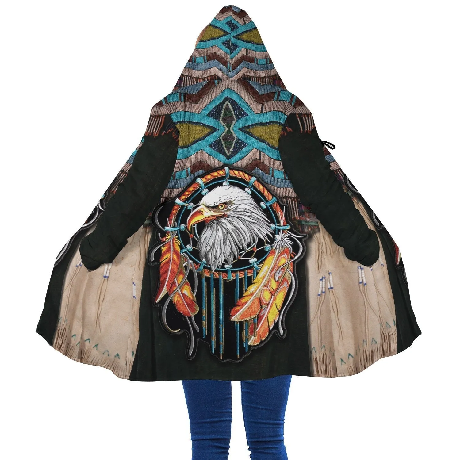 Native American Eagle Power Inspired Cloak - Premium Quality