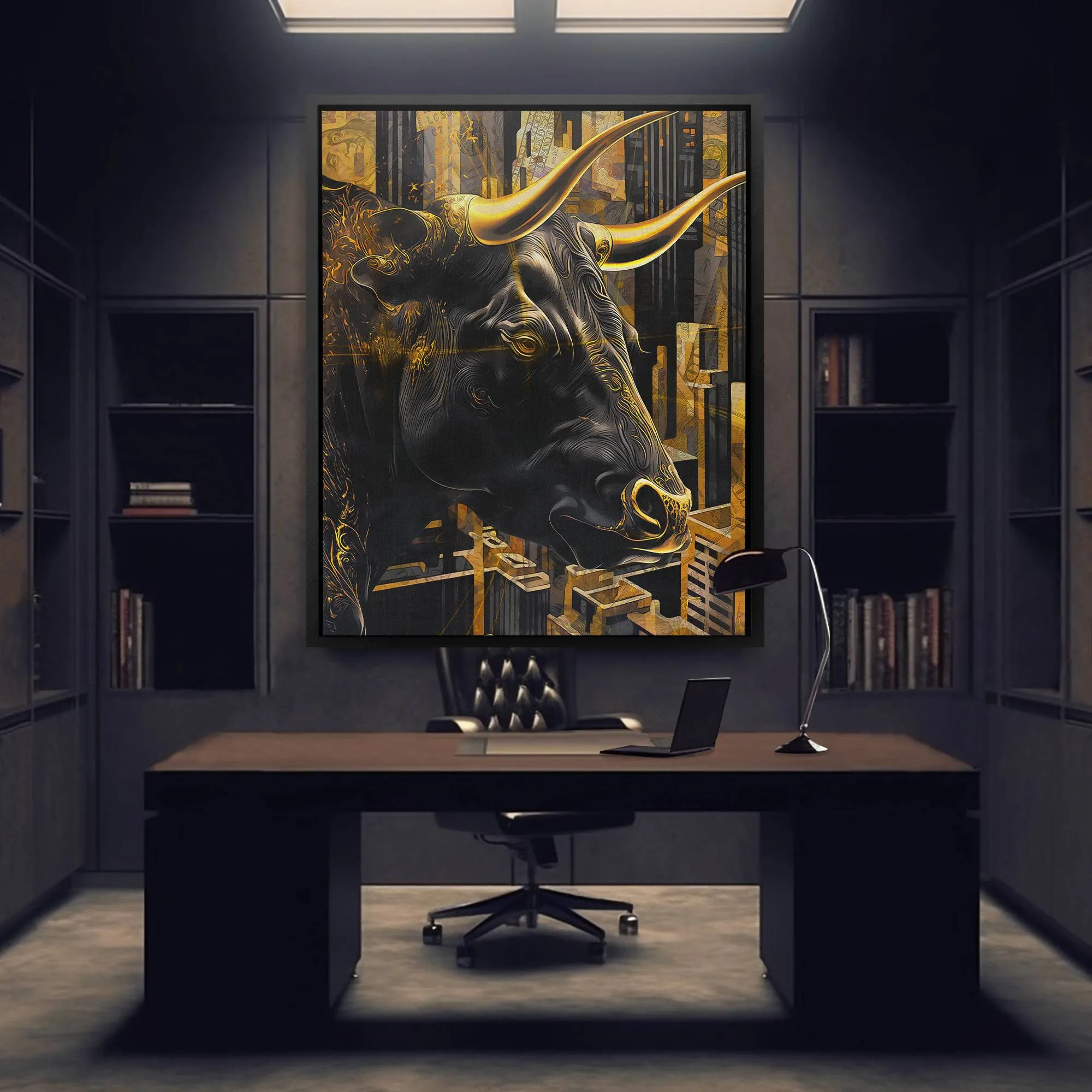 Golden Money Bull