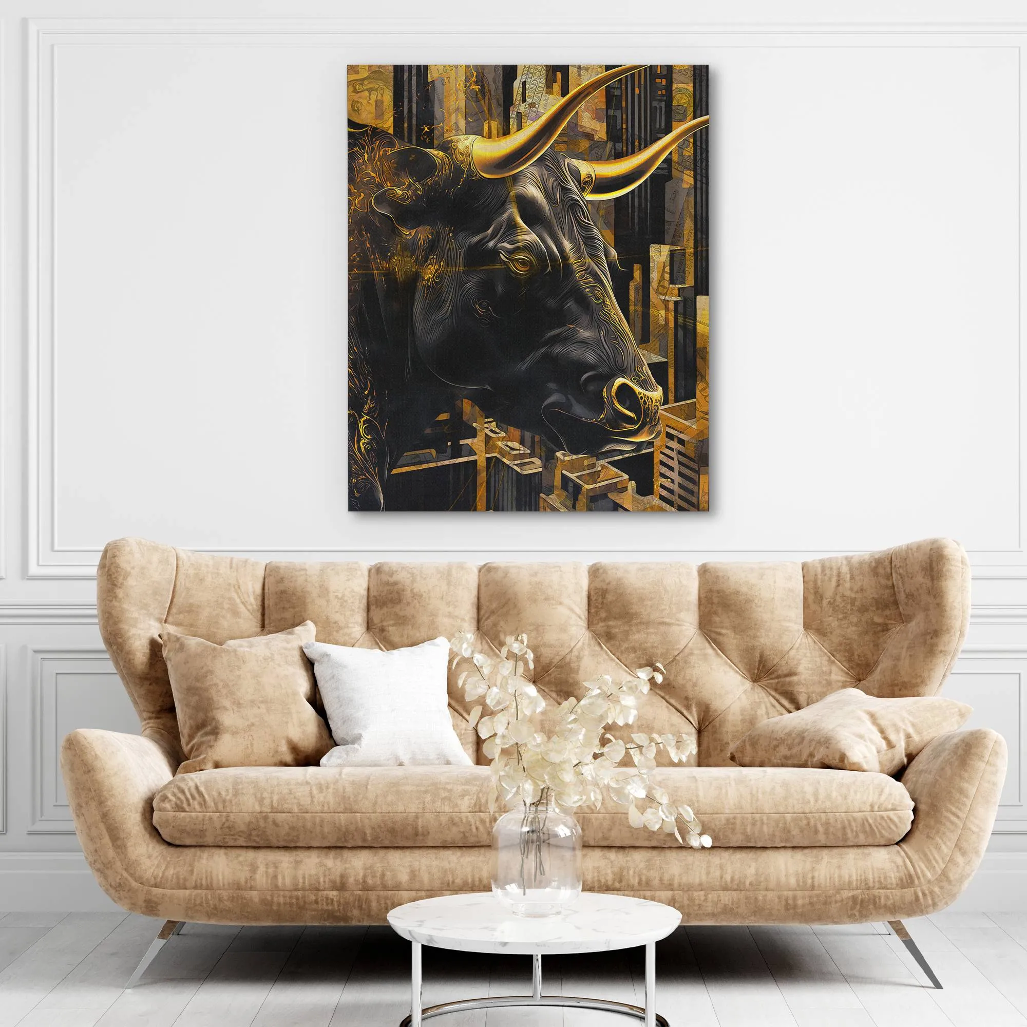Golden Money Bull