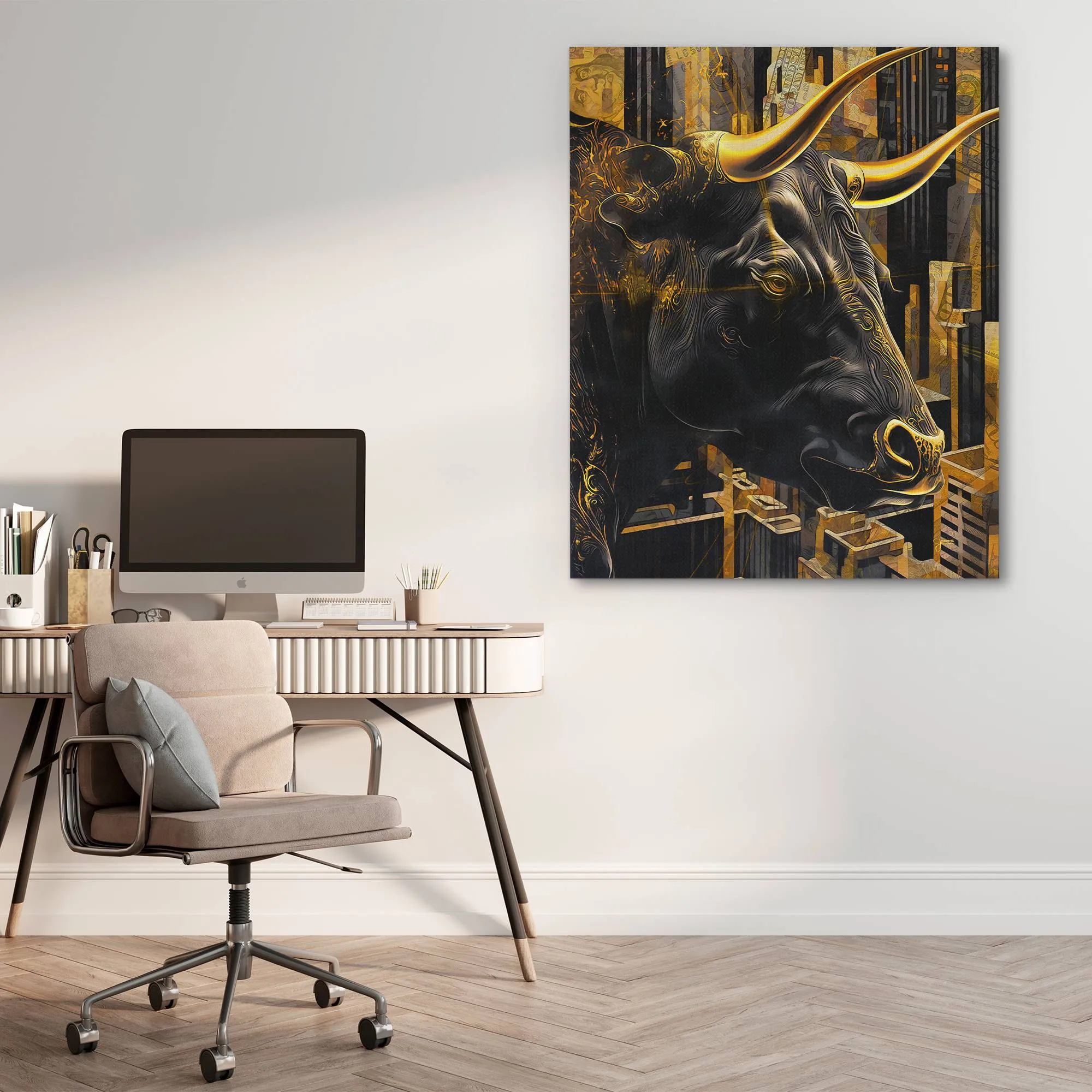 Golden Money Bull