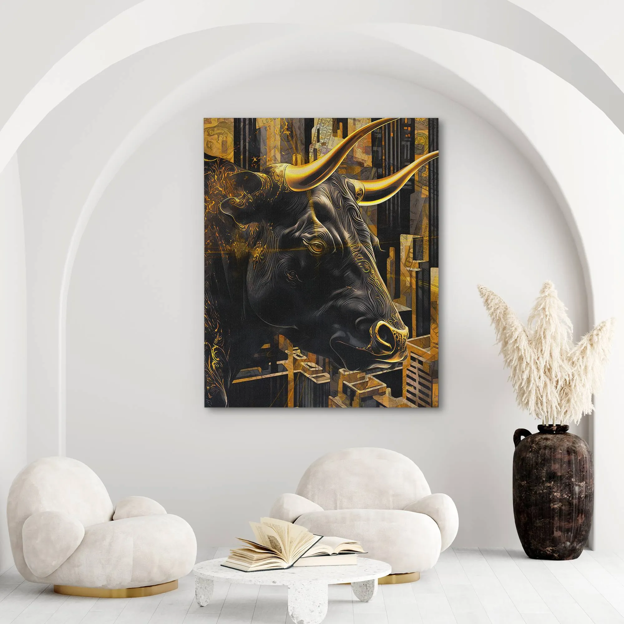 Golden Money Bull