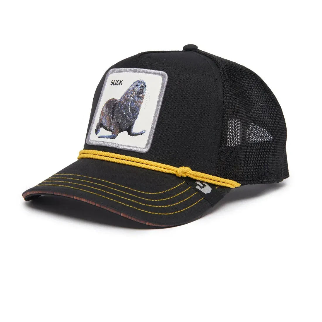 Goorin Bros Seal Of Approval  {Slick} Trucker Hat (Black)