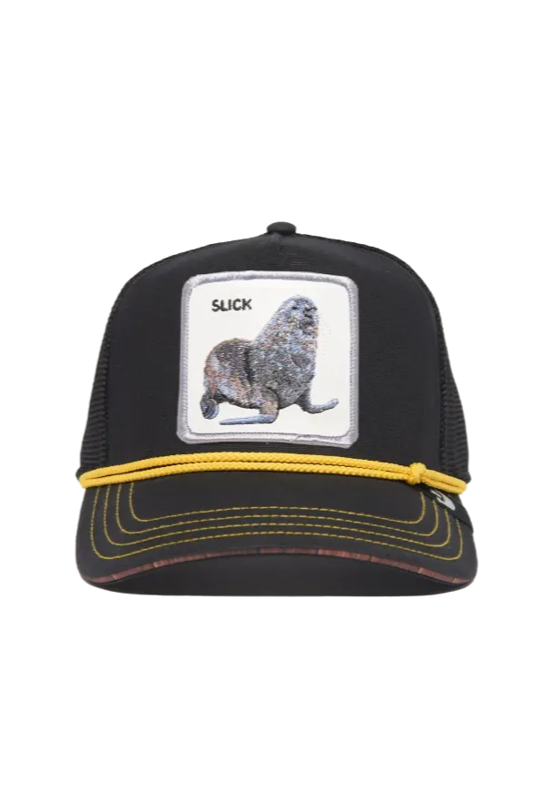 Goorin Bros Seal Of Approval  {Slick} Trucker Hat (Black)