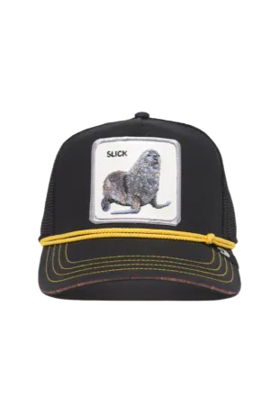 Goorin Bros Seal Of Approval  {Slick} Trucker Hat (Black)