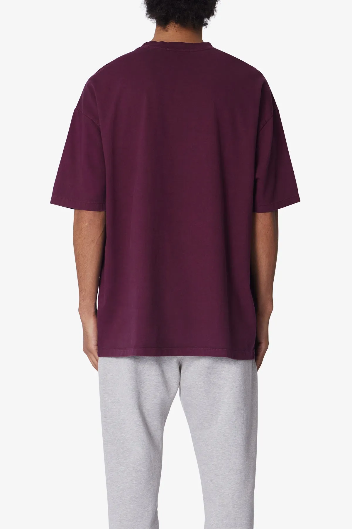 Heavy Every Day Tee - Burgundy