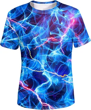 LAIDIPAS Unisex T-Shirt for Men and Women 3D Graphic Tee Adult Novelty Shirt Size S-XXL