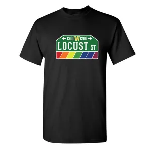 Locust Street T-Shirt | Locust Street Black T-Shirt