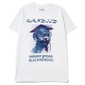 Mister Green x Black Weirdos Ganziiz T-shirt / White