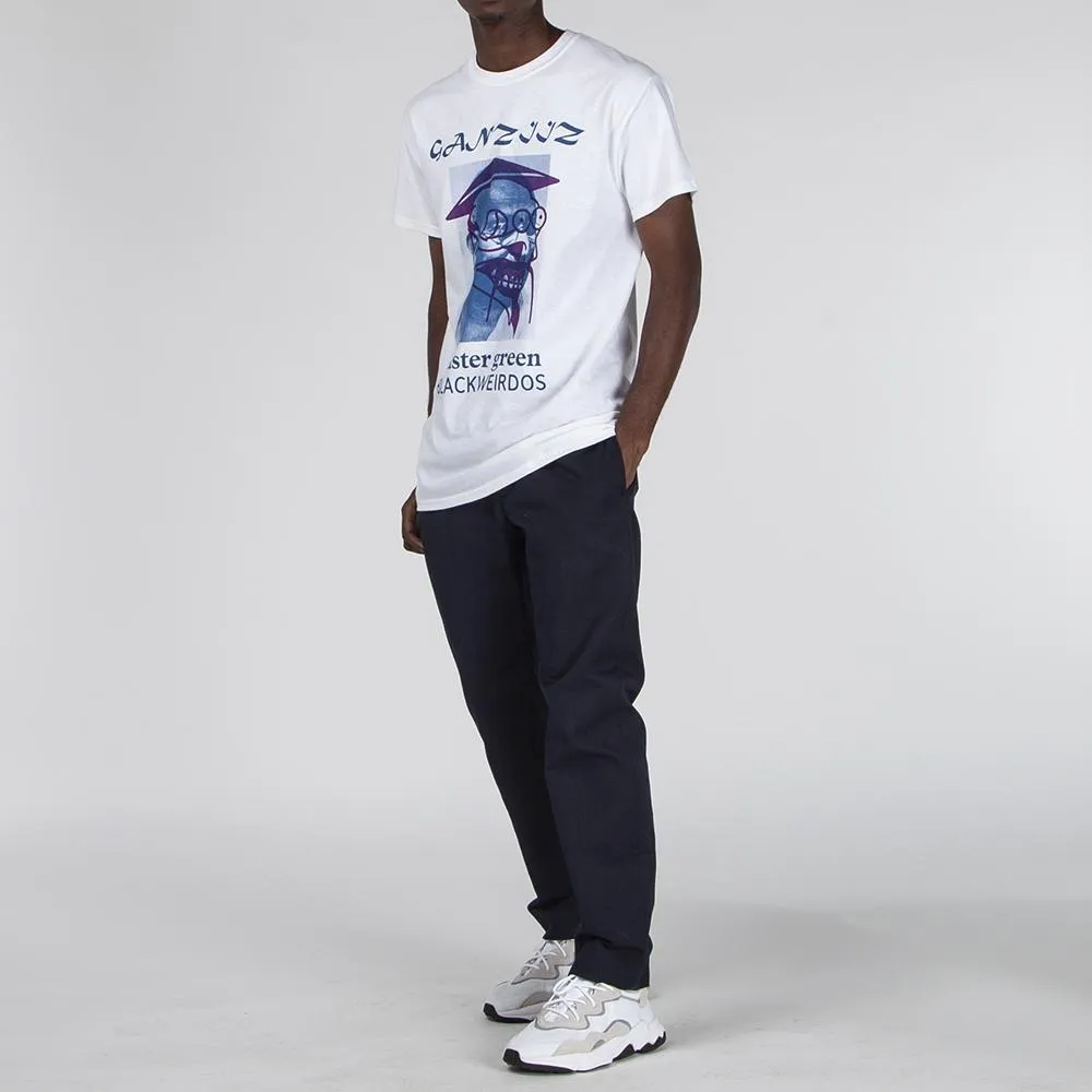 Mister Green x Black Weirdos Ganziiz T-shirt / White