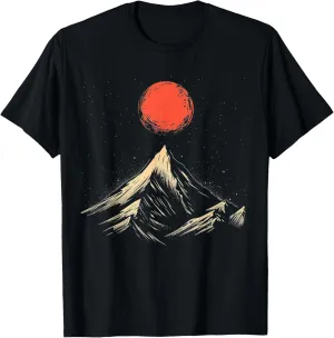 Mountain landscape moon T-Shirt