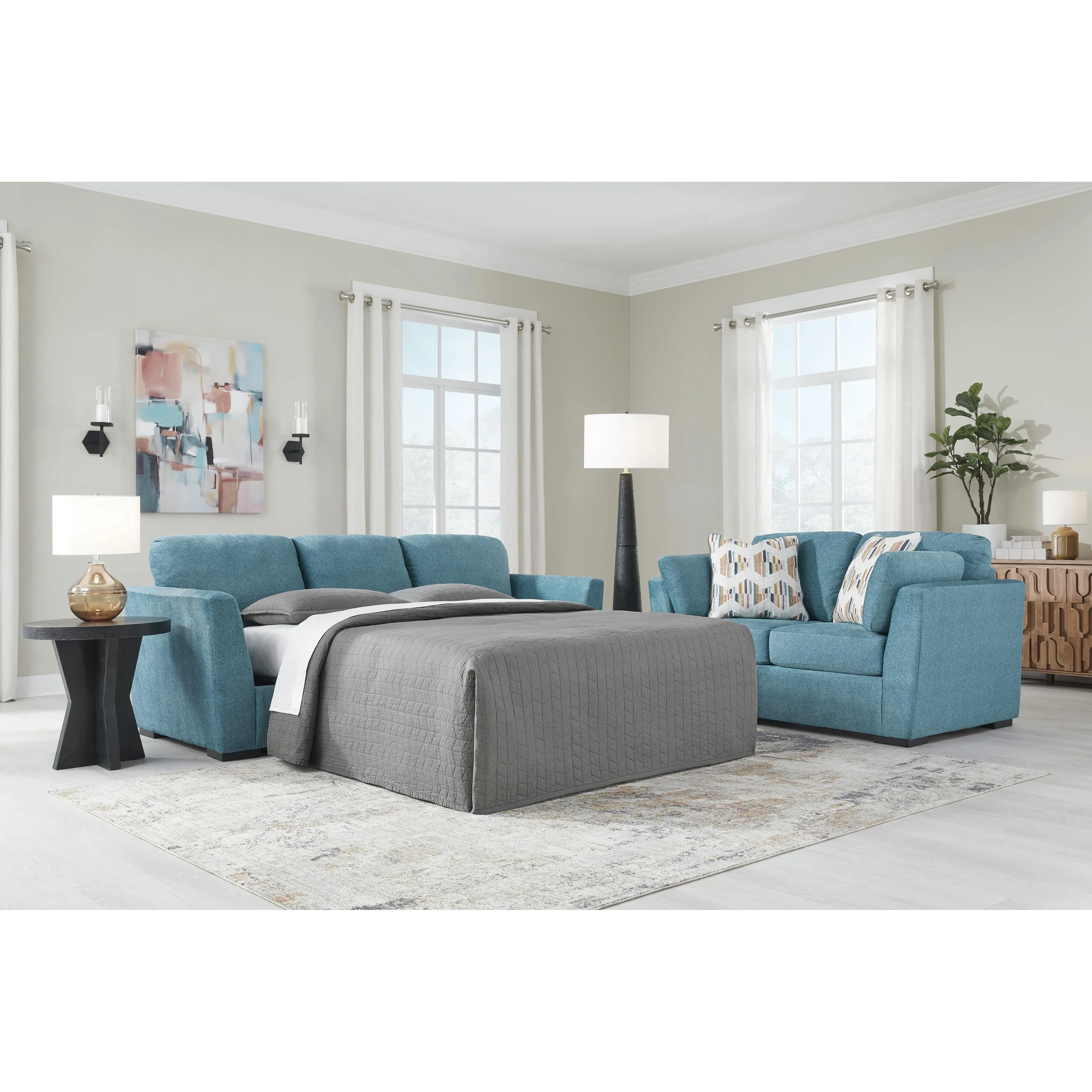 Signature Design by Ashley Keerwick Fabric Queen Sofabed 6750739
