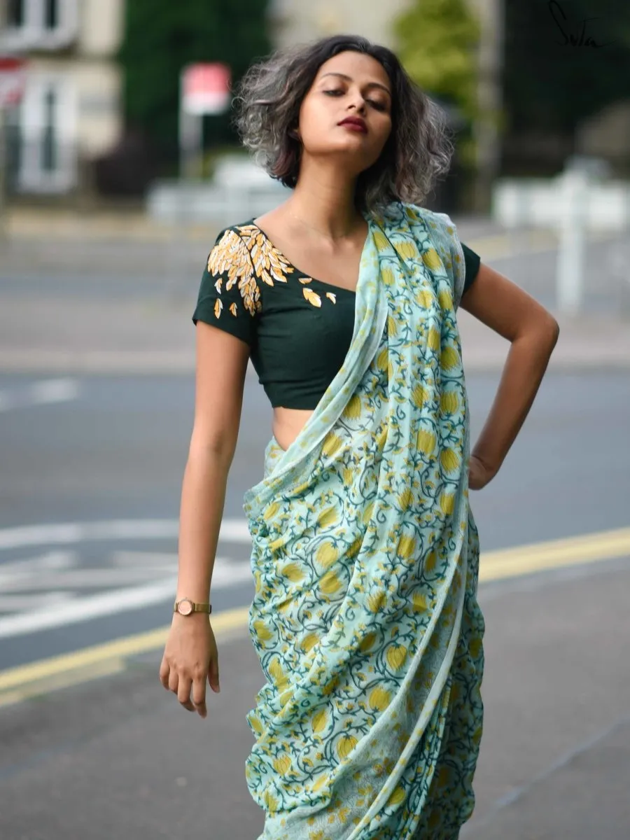 Sunshine feathered (Blouse)