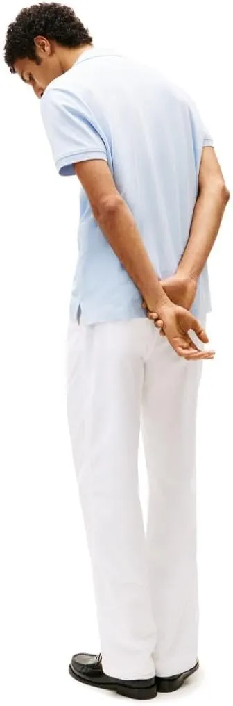 Tommy Hilfiger Men's Short Sleeve Polo Shirts in Regular Fit with Designs, Available in Big and Tall
