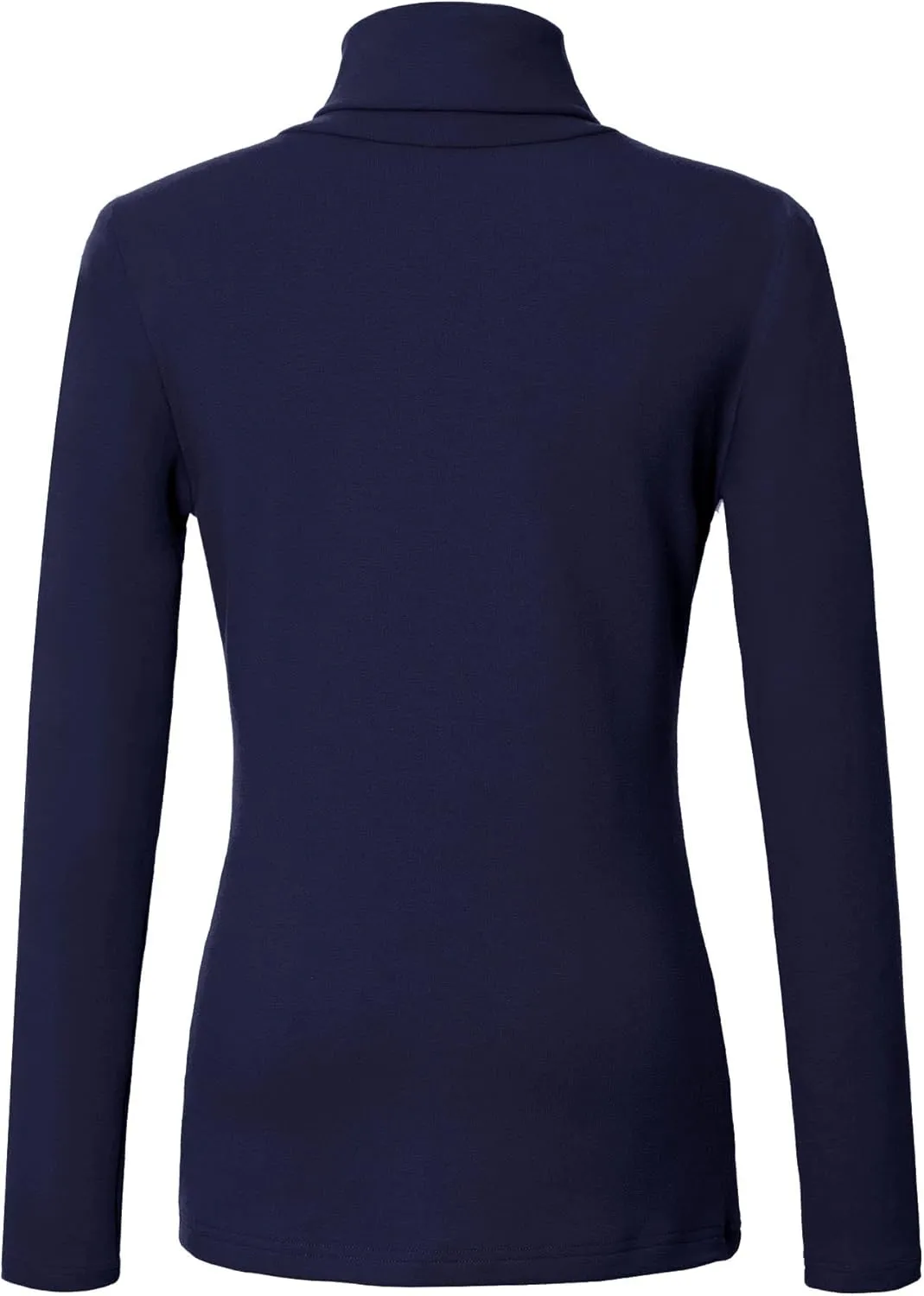 Urban CoCo Women's Long Sleeve Turtleneck Slim Fitted T Shirts Basic Stretch Tee Tops
