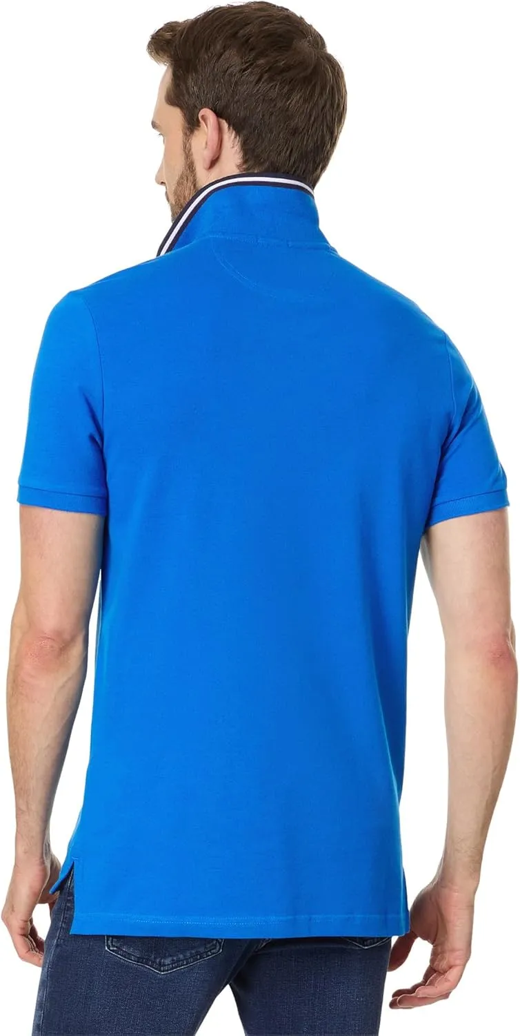 U.S. Polo Assn. Men's Short Sleeve Slim Fit Solid Pique Polo Shirt