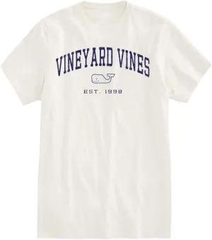 vineyard vines Women's Heritage Short-Sleeve Dunes Tee