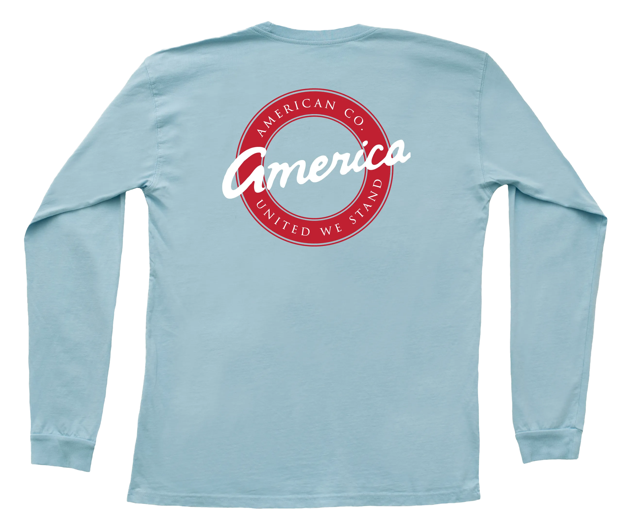 Vintage American Long Sleeve Pocket Tee