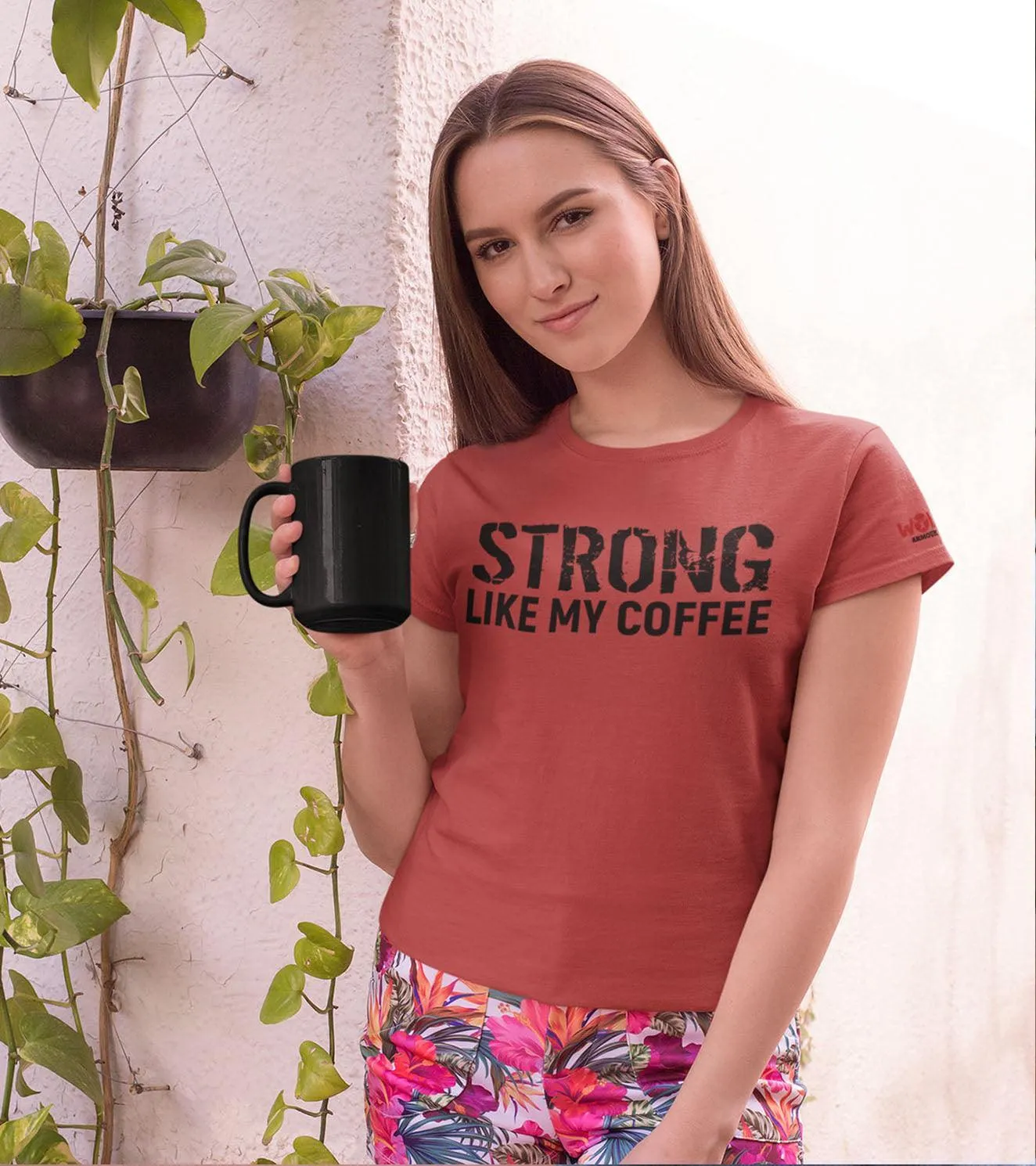 Women's SLMC  T-shirt (Crimson Red)
